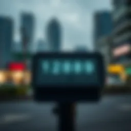 Conceptual illustration of a unique address system