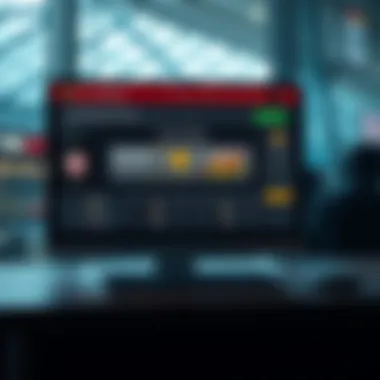 User-Friendly Betting Information Portal A modern user interface of a lottery and betting information portal